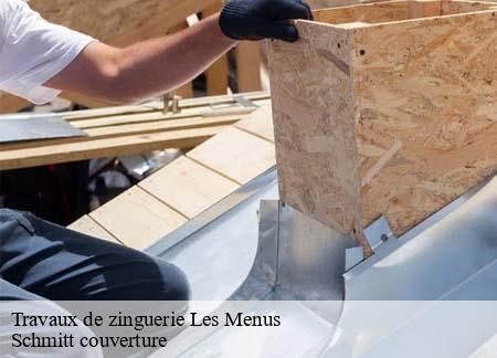 Travaux de zinguerie les-menus-61290 Schmitt couverture
